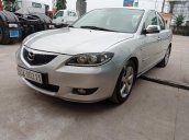 Bán Mazda 3 AT sản xuất 2004, màu bạc, số tự động, giá tốt