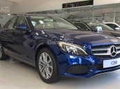 Bán Mercedes C200 2018, màu xanh Brilliant, nội thất kem