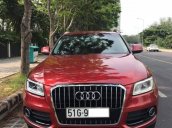 Bán ô tô Audi Q5 năm sản xuất 2014, màu đỏ, nhập khẩu ít sử dụng