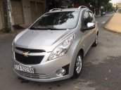 Cần bán lại xe Chevrolet Spark 1.2 LT 2013, màu bạc