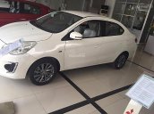 Bán xe Mitsubishi Attrage 1.2 CVT sản xuất năm 2018, màu trắng, xe nhập 