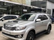 Bán ô tô Toyota Fortuner năm 2015, màu bạc, xe nhập