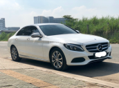 Bán Mercedes C200 sản xuất 2016, ĐK 2017 màu trắng /kem