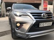 Bán Toyota Fortuner 2.7V 4×4 màu bạc, số tự động, nhập Indonesia cuối 2017, biển Sài Gòn 2 cầu, máy xăng