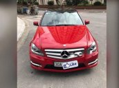 Cần bán Mercedes C300 AMG năm 2014, màu đỏ, giá tốt