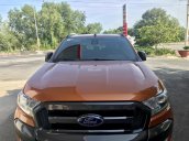 Bán ô tô Ford Ranger Wildtrak đời 2017, màu cam, nhập khẩu nguyên chiếc