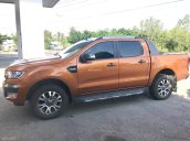 Bán ô tô Ford Ranger Wildtrak đời 2017, màu cam, nhập khẩu nguyên chiếc