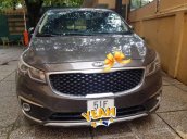 Cần bán Kia Sedona đời 2016, màu nâu, xe nhập