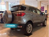 Bán ô tô Ford EcoSport AT sản xuất 2017, màu nâu hổ phách, 7 túi khí, cửa sổ trời