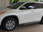 Cần bán lại xe Toyota Highlander 2.7V AT năm 2014, màu trắng