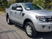 Bán Ford Ranger XLS 2013, màu bạc, xe nhập số sàn, giá tốt