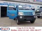 Ô Tô Tây Đô bán xe tải Dongben 810kg thùng bạt + giá rẻ nhất, xe có sẵn, Lh 0934 115 345