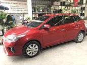 Bán xe Toyota Yaris 1.5G đời 2017, số tự động, màu đỏ may mắn, xe đẹp như mới mời khách xem mua xe thương lượng giá