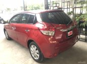 Bán xe Toyota Yaris 1.5G đời 2017, số tự động, màu đỏ may mắn, xe đẹp như mới mời khách xem mua xe thương lượng giá