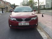 Bán chiếc xe Kia Cerato số tự động, đăng ký năm 2011, màu đỏ, bản đầy đủ nhất