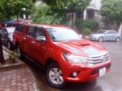 Bán Toyota Hilux đời 2016, màu đỏ, nhập khẩu 