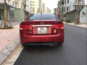 Bán chiếc xe Kia Cerato số tự động, đăng ký năm 2011, màu đỏ, bản đầy đủ nhất