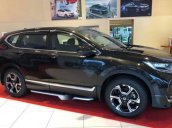 Bán Honda CR V E sản xuất năm 2018, màu đen, xe nhập