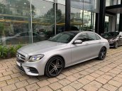 Bán xe Mercedes E300 bạc 2018 chính hãng. Trả trước 800 triệu nhận xe với gói vay ưu đãi