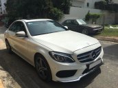 Bán xe Mercedes C300 năm 2015, màu trắng, bảng cao cấp