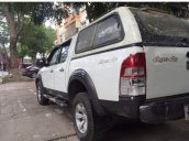 Bán lại xe Ford Ranger XLT 4x4, Đk 2008, 2 cầu số sàn, máy dầu màu trắng Sport