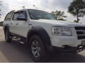 Bán lại xe Ford Ranger XLT 4x4, Đk 2008, 2 cầu số sàn, máy dầu màu trắng Sport