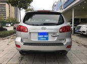 Bán Hyundai Santa Fe 2.7AT đời 2007, màu bạc, nhập khẩu