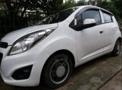 Cần bán Chevrolet Spark LT, sản xuất 2014, đăng ký 2015, màu trắng còn mới