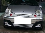 Bán xe Daewoo Matiz SE 0.8 MT đời 2007, màu bạc xe gia đình