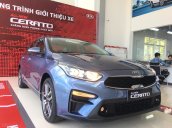 Cần bán xe Kia Cerato Delux năm sản xuất 2018, màu xanh lam, giá 559tr