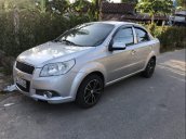 Cần bán xe Chevrolet Aveo MT đời 2013, màu bạc, xe nhà đi rất đẹp
