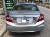 Bán xe Honda Civic 1.8AT đời 2012, màu bạc