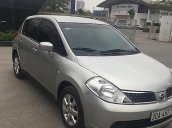 Bán xe Nissan Tiida 1.6 AT đời 2008, màu bạc, nhập khẩu Nhật Bản