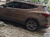 Bán xe Hyundai Santa Fe 2017, màu nâu, nhập khẩu  