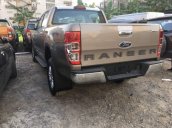 Bán Ford Ranger XLT đời 2018, màu vàng, nhập khẩu