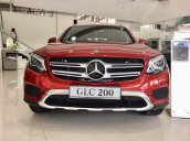 Bán xe Mercedes GLC200 mới màu đỏ, nội thất đen ở Phan Rang, Ninh Thuận, giao ngay tận nơi