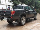 Cần bán xe Mitsubishi Triton 2.4 AT năm 2016, màu xám số tự động