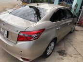 Cần bán Toyota Vios sản xuất 2016, màu vàng giá cạnh tranh