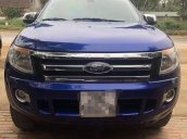 Bán Ford Ranger XLT 2015, màu xanh lam, nhập khẩu