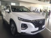 Bán xe Hyundai Santa Fe đời 2019, màu trắng