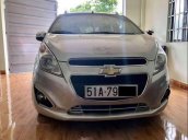 Cần bán lại xe Chevrolet Spark AT đời 2014, màu bạc, nhập khẩu nguyên chiếc  