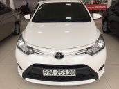 Bán Toyota Vios 1.5E năm sản xuất 2017, màu trắng, giá 495tr