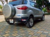 Cần bán xe Ford EcoSport AT đời 2015, màu bạc, xe gia đình sử dụng còn mới