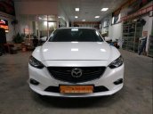 Bán xe Mazda 6 2.0 2015, màu trắng như mới