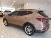 Cần bán lại xe Hyundai Santa Fe 2.4L full xăng 2017 màu nâu, 1 tỷ 090 triệu