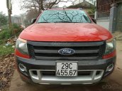 Bán xe Ford Ranger Wildtrak năm 2014, màu đỏ, xe nhập số tự động 