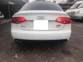 Bán Audi A4 SX 2010, đăng ký lần đầu 9/2011, màu trắng, nội thất nâu, ghế da màu kem sang trọng, biển đẹp Hà Nội