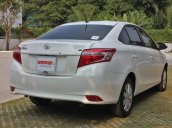 Bán Toyota Vios E 1.5AT sản xuất năm 2017, màu trắng, xe nguyên bản, tình trạng hoàn hảo