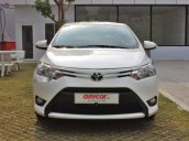 Bán Toyota Vios E 1.5AT sản xuất năm 2017, màu trắng, xe nguyên bản, tình trạng hoàn hảo