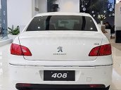 Bán Peugeot 408 Delu 2.0 AT đời 2016, màu trắng